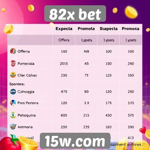 Comparação entre 82x bet e concorrentes