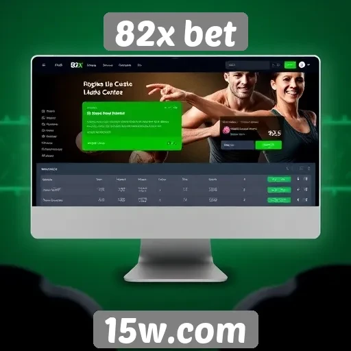 Interface do usuário da plataforma 82x bet